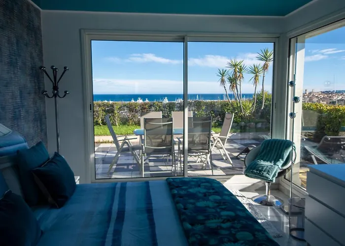 Rooftop Vue Face Port, Plages & Centre A Pied Appartement