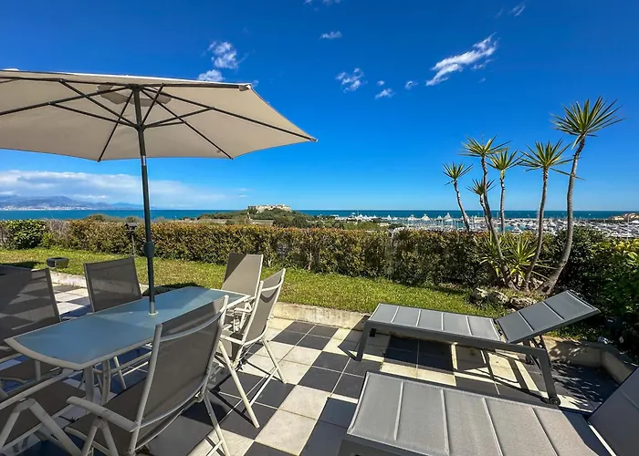 Rooftop Vue Face Port, Plages & Centre A Pied * Antibes